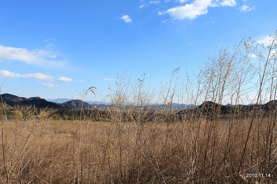 云龙涧风景区路旁实景