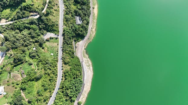 梅林湖风景区实景图片