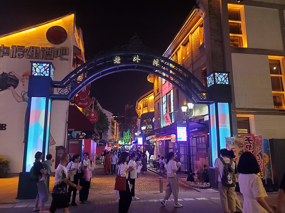 宁波老外滩实景图片