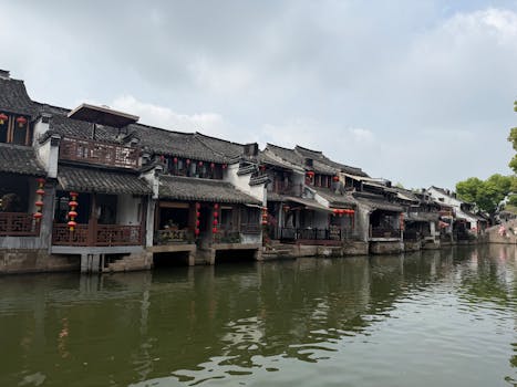 保定太行水镇实景图片