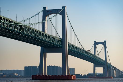 塔里木河大桥实景图片