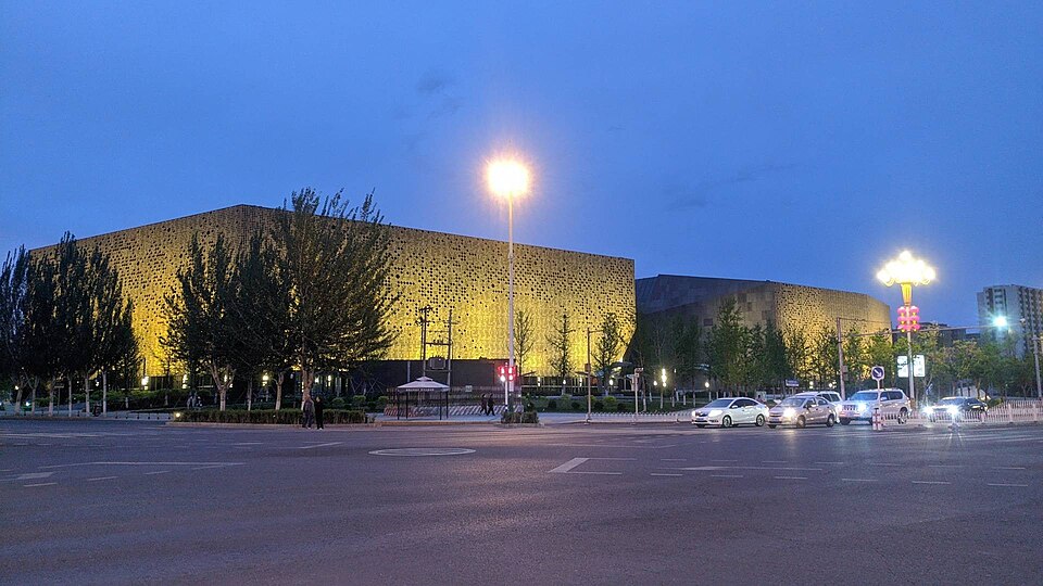 张家口艺术中心建筑外观