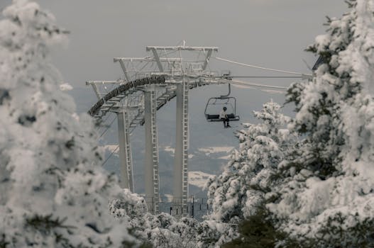 翠云山银河滑雪场实景图片