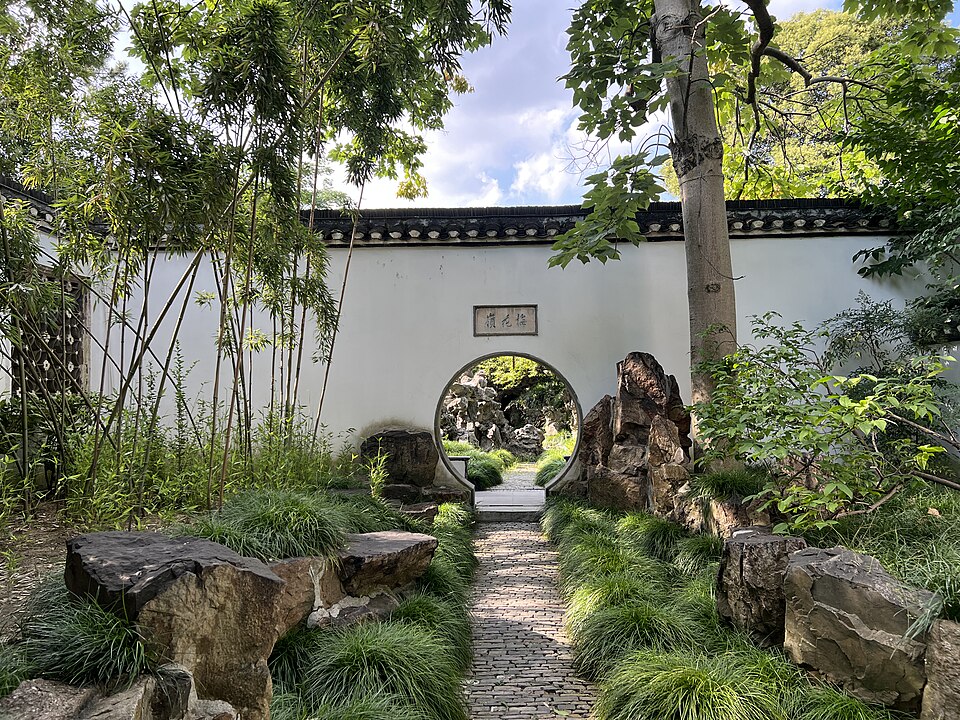 史可法纪念馆建筑外观