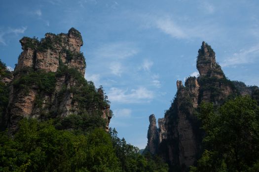 太行山国家森林公园实景图片