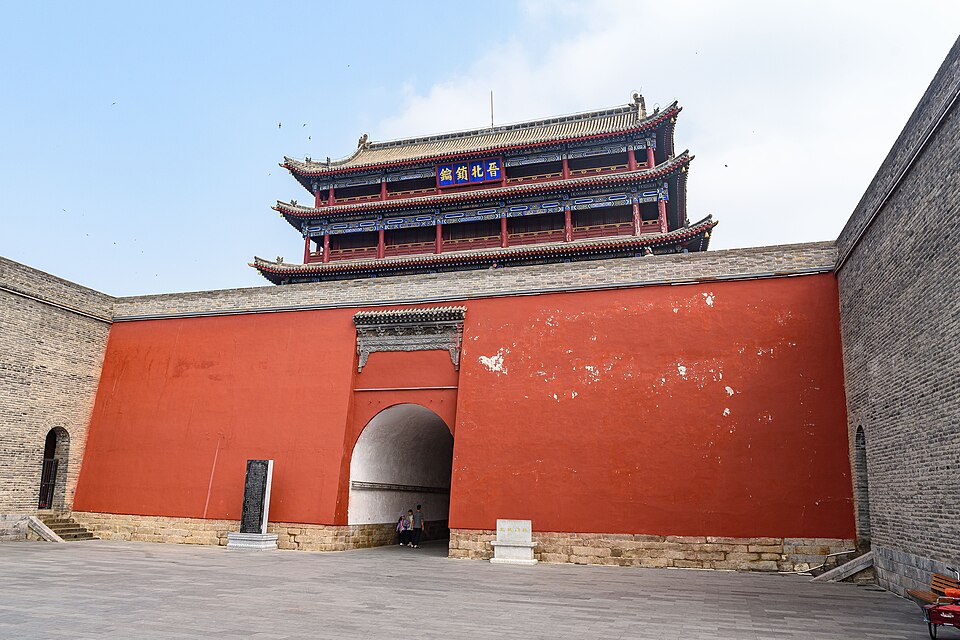 忻州古城拱辰门实景