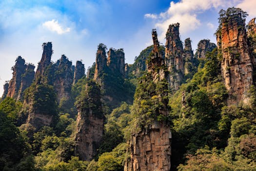 石柱黄水国家森林公园旅游图片