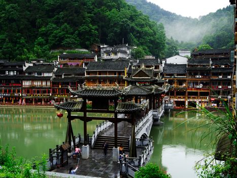 南翔古镇实景图片