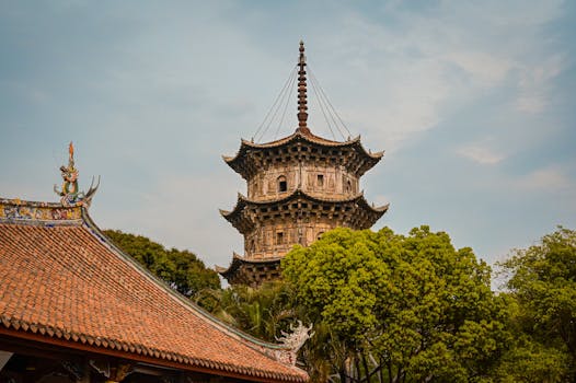 南安寺塔古建风貌