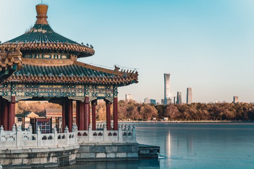 文瀛湖公园旅游图片