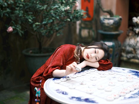 棋子山实景图片