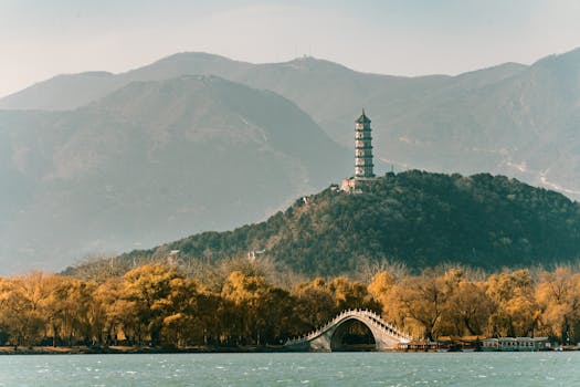 银山塔林实景图片