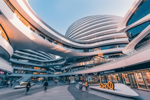 双河市游客服务中心夜景