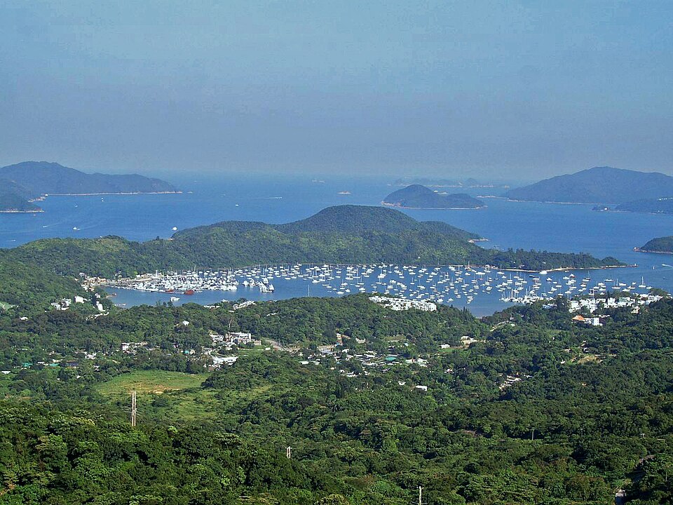 白沙湾全景