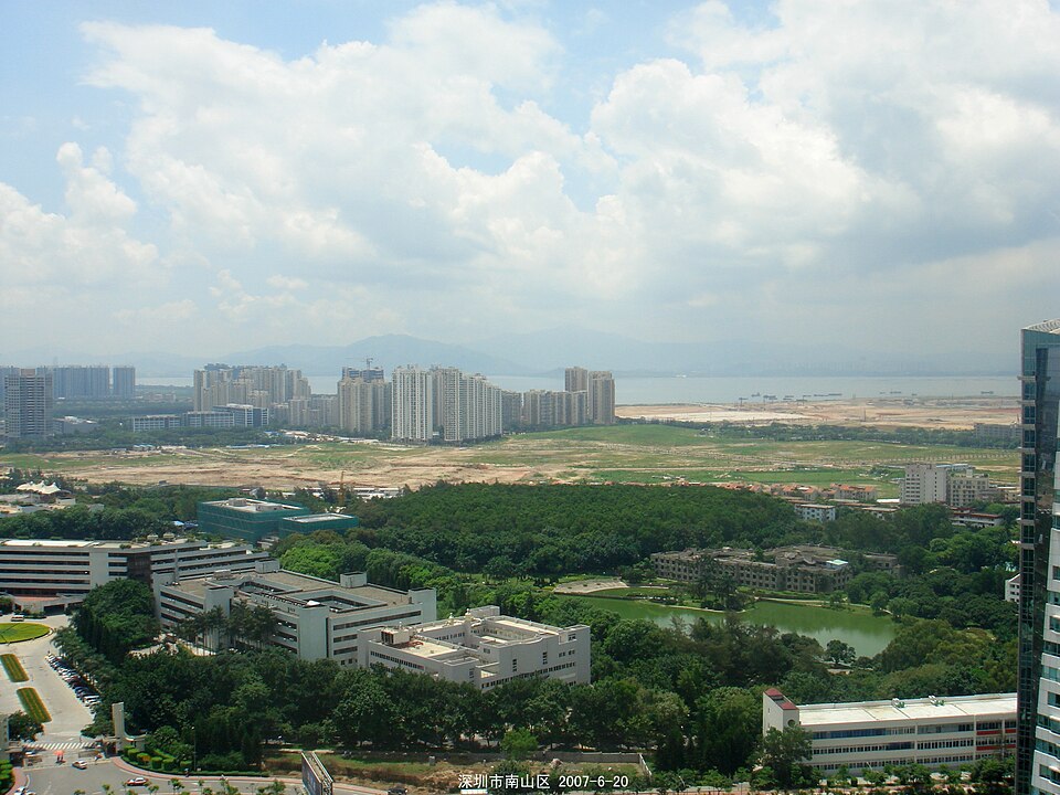 南山风景区全景实景图
