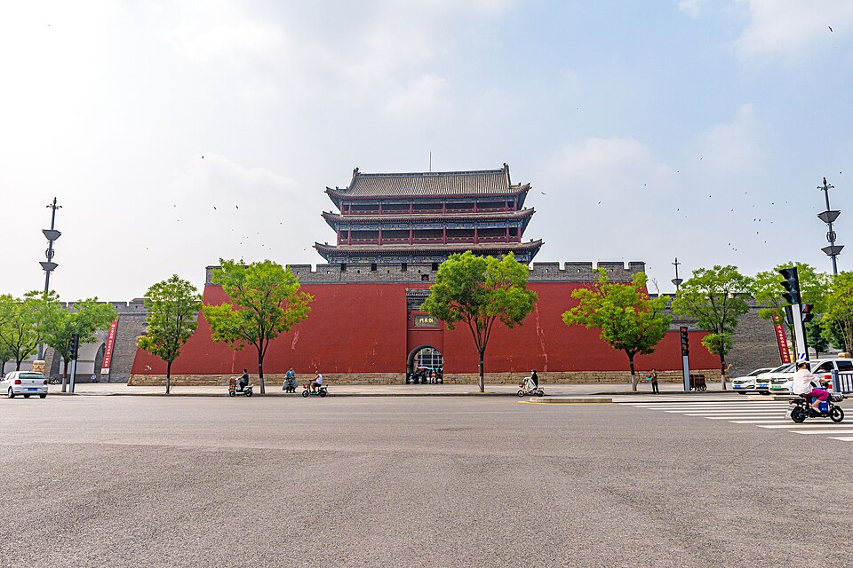 忻州古城拱辰门实景