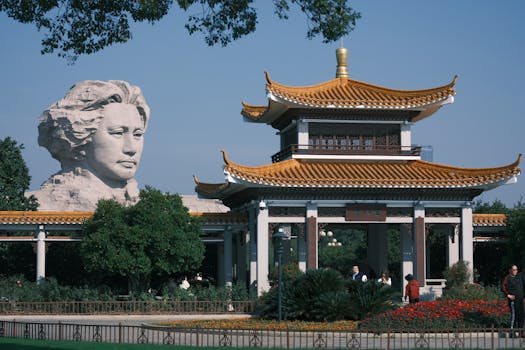 曹妃甸妈祖文化园旅游图片