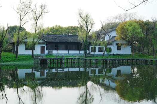 曹禺故居实景图片
