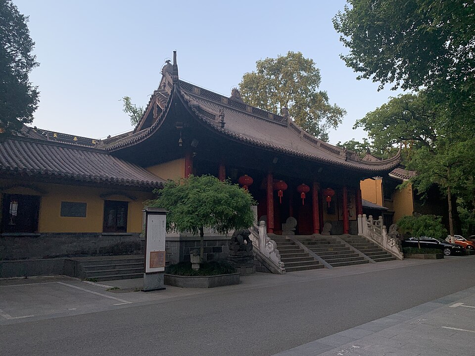 灵谷寺入口实景
