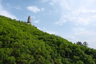 昌图大架子山宝塔山景