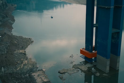 离石大土河实景图片