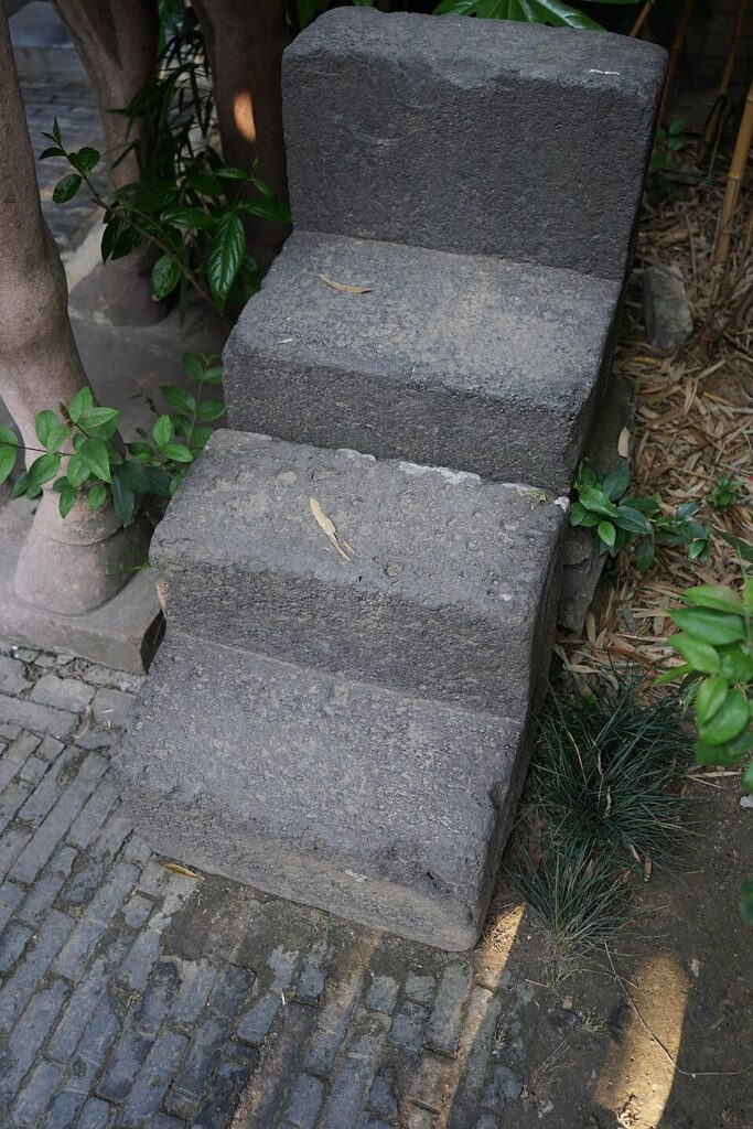 盂城驿上马石实景图片