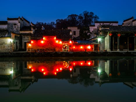 宁化古城实景图片