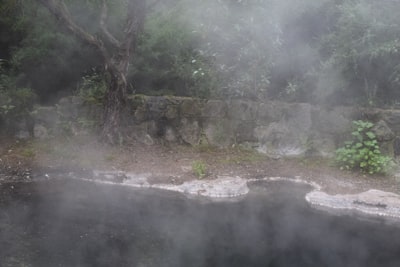 白沙坡温泉实景图片