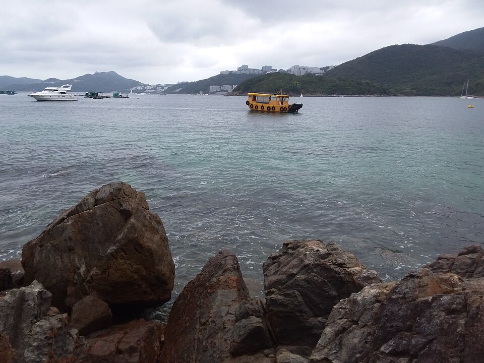 白沙湾海岸线