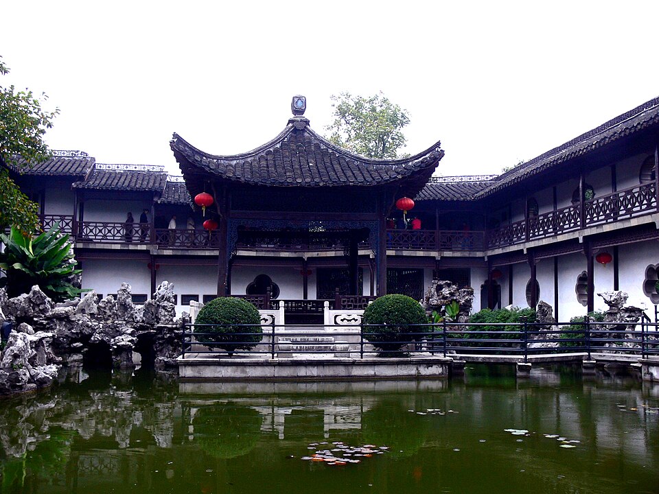 何园实景图片