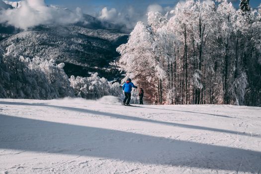 翠云山银河滑雪场实景图片