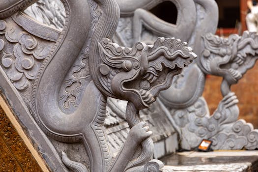南皮县石金刚石雕特写图片