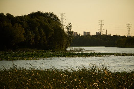 汾河源头实景图片