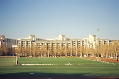 廊坊市体育场建筑实景