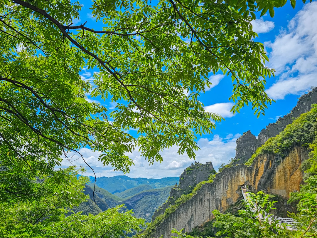 青松岭大峡谷