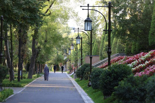 可克达拉市人民公园实景图片