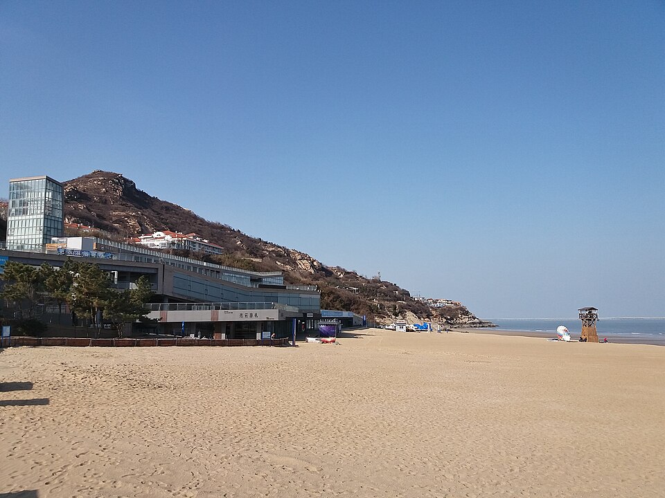 连岛海滨浴场实景图片