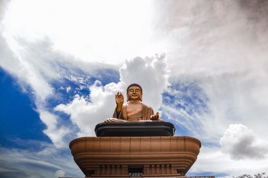五台山佛光寺建筑全景