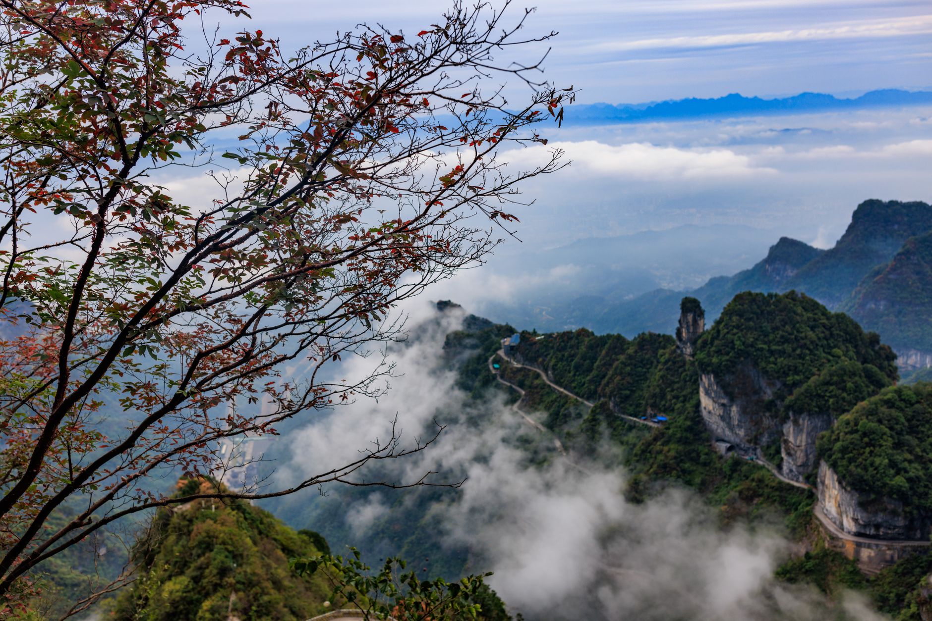 张家山风景区实景图片