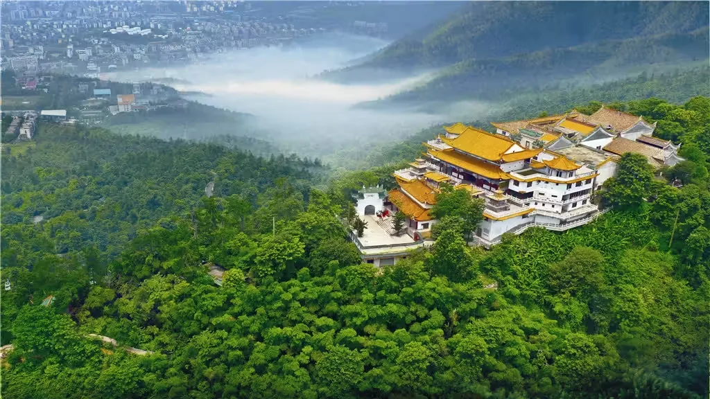 苏仙岭实景图片