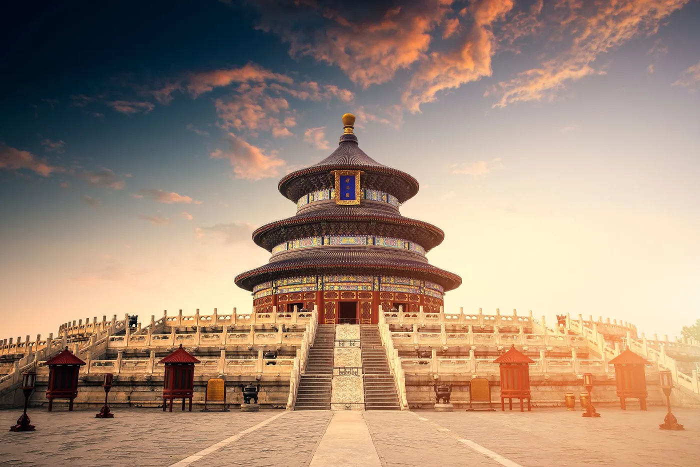 天坛公园风景图片