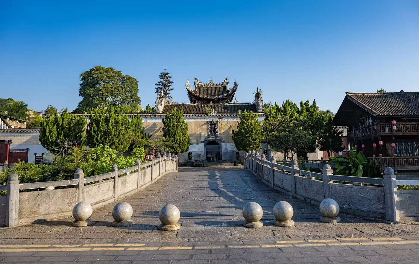 零陵古城实景图片