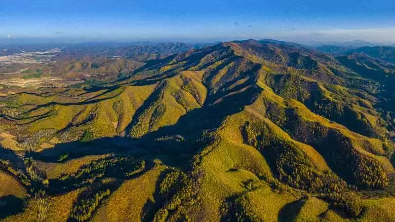 城子山风景区实景图片