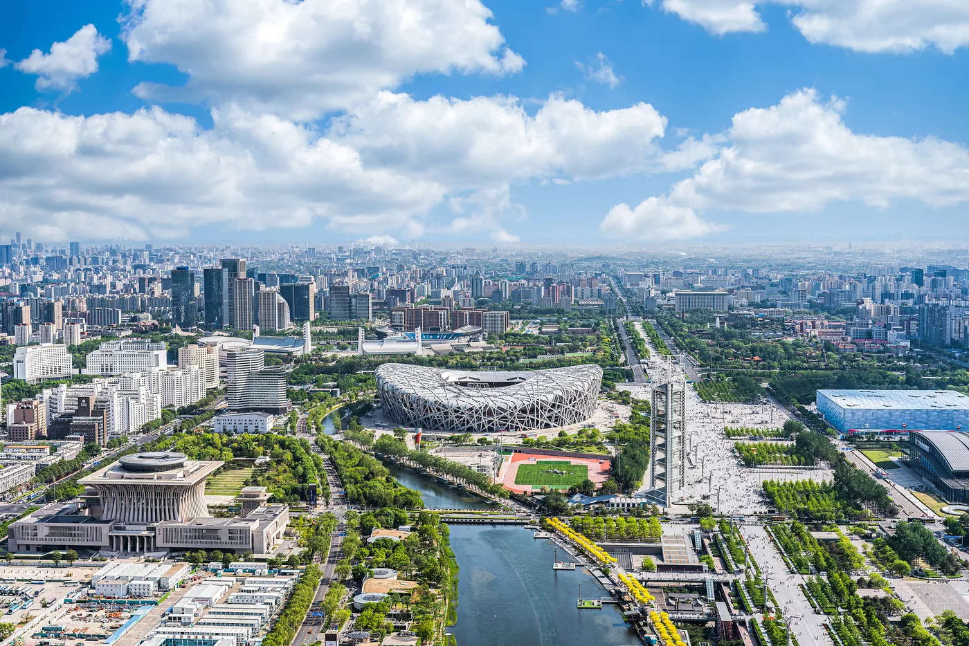 国家体育场风景图片