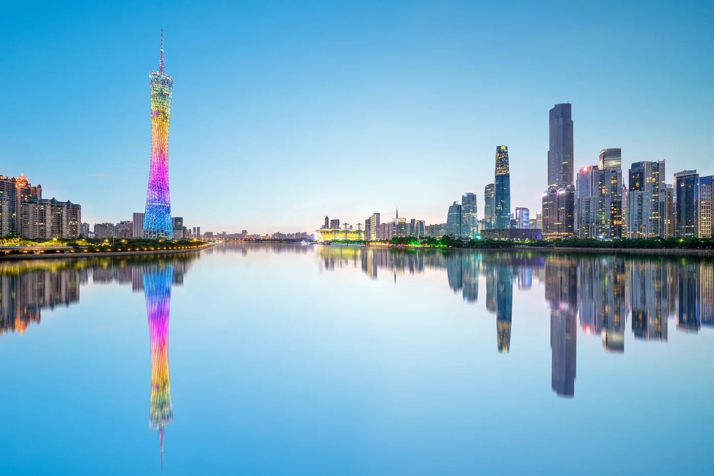 广州塔风景图片