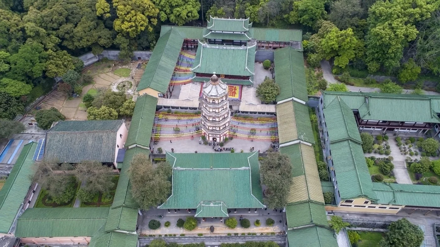 南华寺风景图片