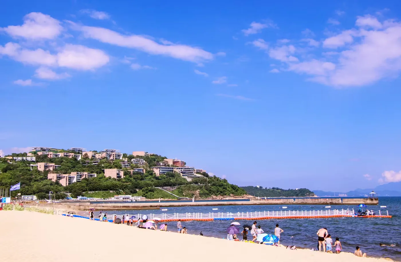 大梅沙海滨公园实景图片