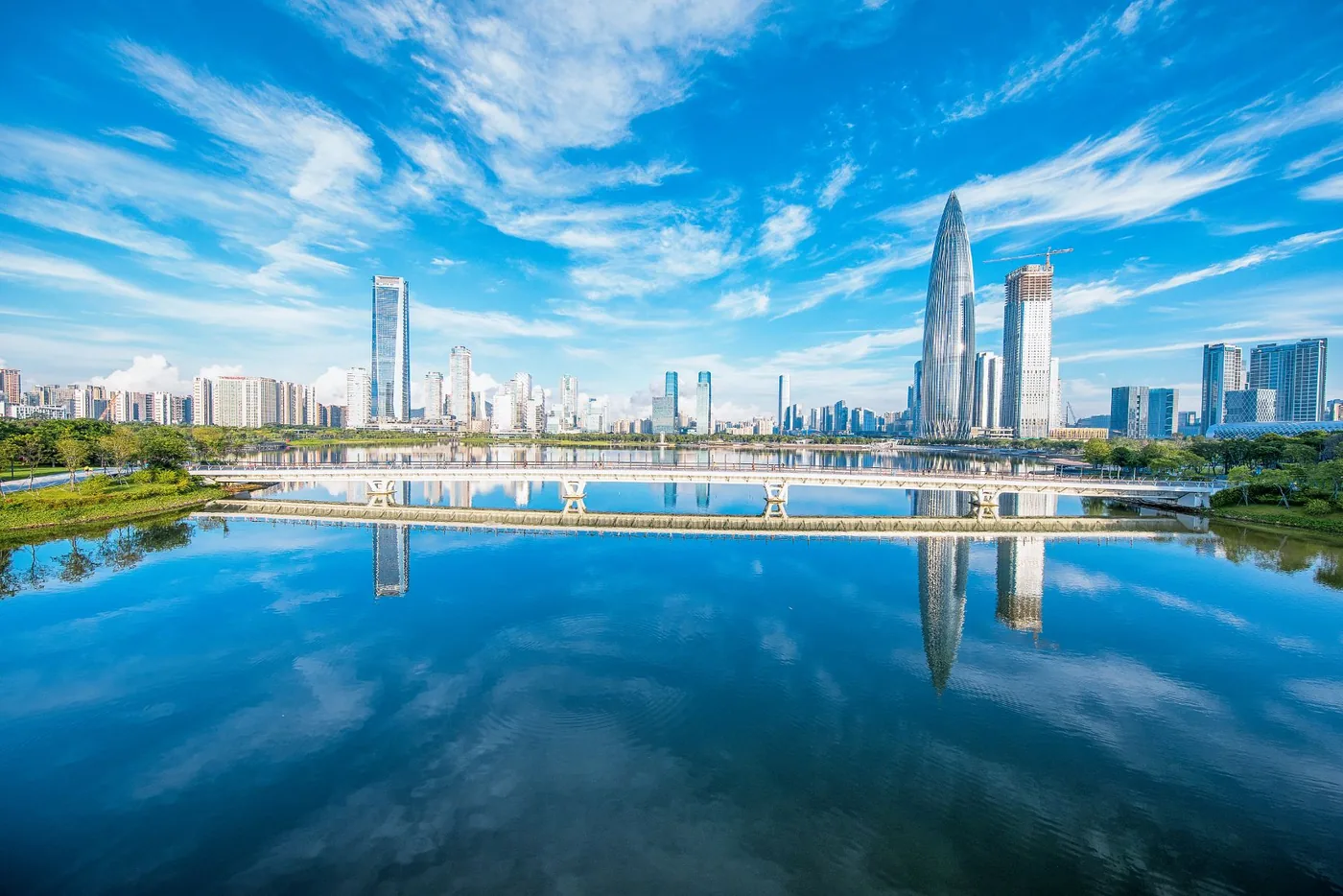 深圳湾公园风景图片