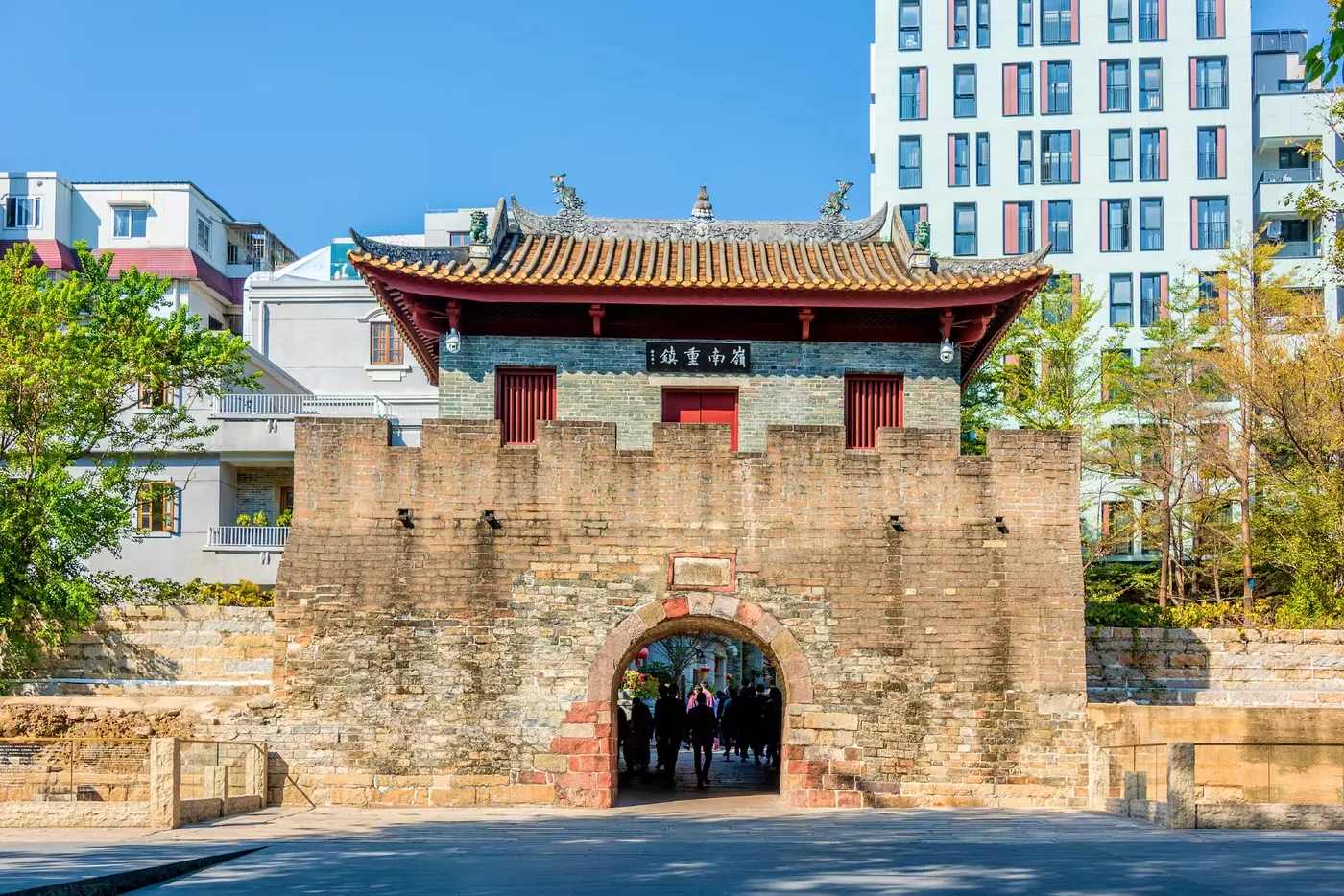 南头古城实景图片