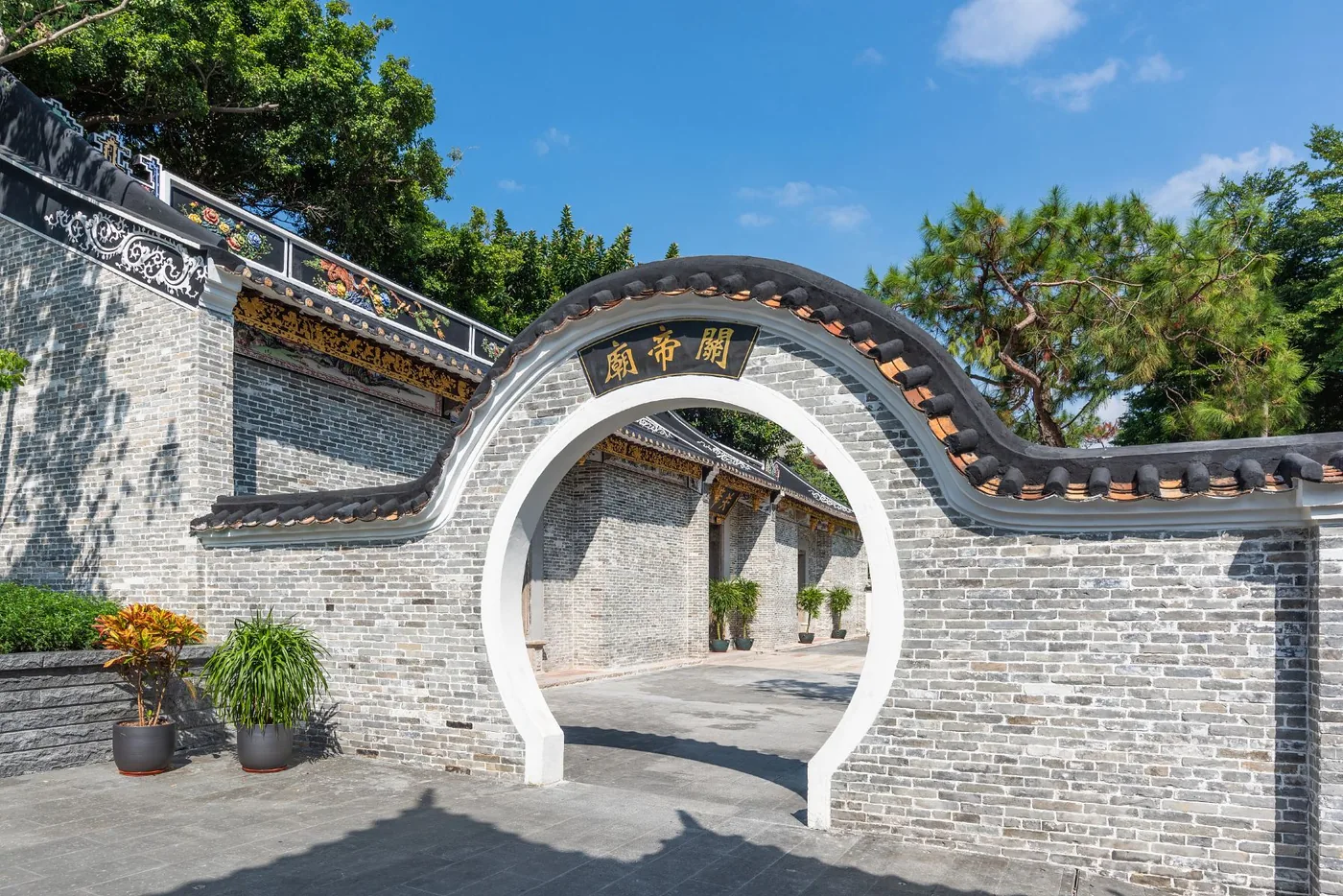 南头古城风景图片